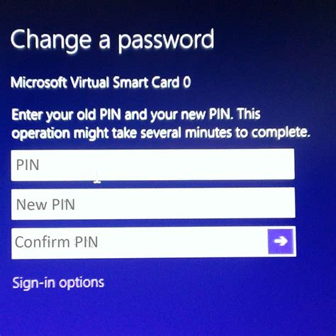 change virtual smart card pin|Setting up TPM protected certificates using a Microsoft Certificate .